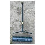 (ZZ) Lawn Aerator Roller, 60In, Color Green
