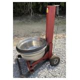 (GM) Pneumatic Car Lift On Wheels, Including