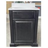 (WE) Thurston Shadow Vanity, With Sink. 24 In.