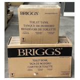 (WE) Briggs Conserver Dual Flush Toilet Tank With