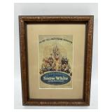 Walt Disneys Snow White Framed DisplayMeasures