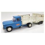 Vintage Tonka Stake Truck & Horse Trailer