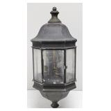 Vintage Outdoor Weathered Brass Wall Lamp