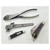 Lot Of Vintage Knives & Tools