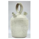 Vintage Clay Pottery Botijo Water Jug