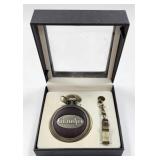 Vintage "Grandpa" Pocket Watch W/Chain In Box