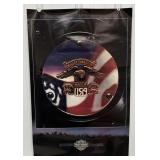 Vintage Harley-Davidson Dealership Motorcycle