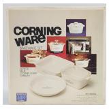 Corning Ware 4-Piece Blue Cornflower Bakeware Set