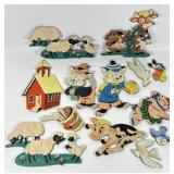 Lot Of Vintage 1950s Mother Goose Pin-Ups Fairy