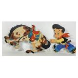 Vintage 1950s Mother Goose Cowboys & Indians