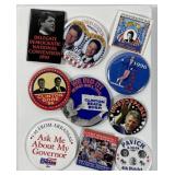 Lot Of Vintage 1996 Bill Clinton Campaign Buttons