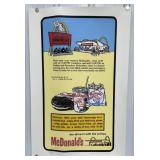 AVintage McDonalds Limited Edition Signed Art