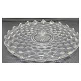 Fostoria American 14" Round Torte Tray