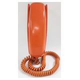 1982 ITT  Phonotronics Orange Wall Phone #2254