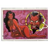 2003 Coop Devil Success Art Posterappears to be