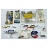 Lot Of Vintage Fishing Lures & More
