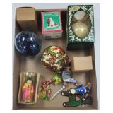 Lot Of 12 Mixed Christmas Ornaments