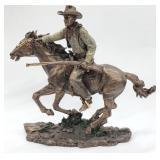 Shudehill John Wayne On Horseback Resin Figurine
