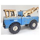 Mighty Tonka Pressed Steel Double Boom Wrecker