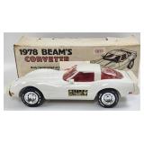 Jim Beam 1978 Corvette Decanter In Box