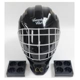 Canadian Club Goalie Mask Ice Bucket W / Ice Trays
