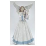 Lladro Heavenly Harpist Tree Topper #5830