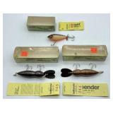 Lot Of Vintage Whopper Stopper Fishing Lures In