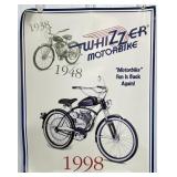 1998 Whizzer Motorbike Dealer PosterMeasures
