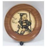 Reuge Hummel Wood Frame Wall Music Box