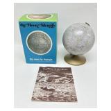 Vintage MCM Replogle Globes Lunar Moon Metal