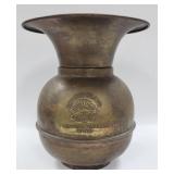 Vintage Redskin Brand Chewing Tobacco Spittoon