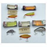 Lot Of Vintage Cotton Cordell Fishing Lures In