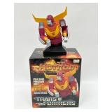 Transformers Hot Rod Cold Cast Porcelain Bust By
