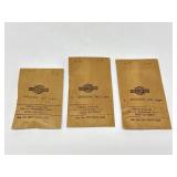 (3) Vintage NOS Harley-Davidson Motorcycle Parts