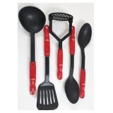 Five Piece Coca-Cola Kitchen Utencil Set