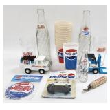 Lot Of Vintage Pepsi-Cola Items