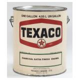 Texaco Canada 1 Gallon Can Charcoal Enamel Paint