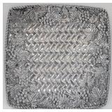 Lenox 14" Square Aluminum "Grape Weave" Tray