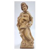 German PEMA Carved Wood St. Joseph Figurine