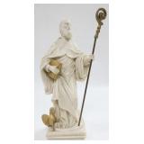 Italian CAART Saint Benedict Figurine