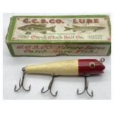Vintage Creek Chub Darter Fishing Lure In Box