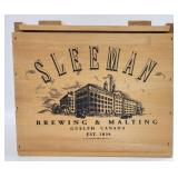 Sleeman Brewing & Malting Wood Crate