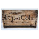 Vintage Pepsi-Cola Wood Crate