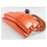 1979 ITT Contempra Orange Phone #100AX