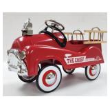 Teleflora Tin "The Chief" Fire Truck Planter