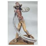 1999 Austin Female Golfer Swinging Sculpture