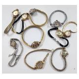 Lot Of Ten Vintage Ladies Mechanical Watches