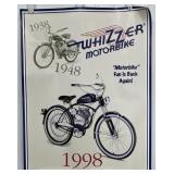 1998 Whizzer Motorbike Dealer PosterMeasures