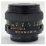 Vivitar 50mm 1:1.9 Auto Camera Lens