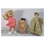 (O) Vintage Swingy Doll, Chinese Porcelain Doll,